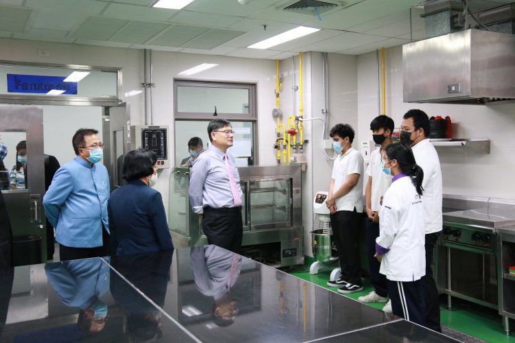 ต้อนรับรัฐมนตรีว่าการกระทรวงการอุดมศึกษาฯ — 6 พฤษภาคม 2025 — สถาบันเทคโนโลยีจิตรลดา CDTI