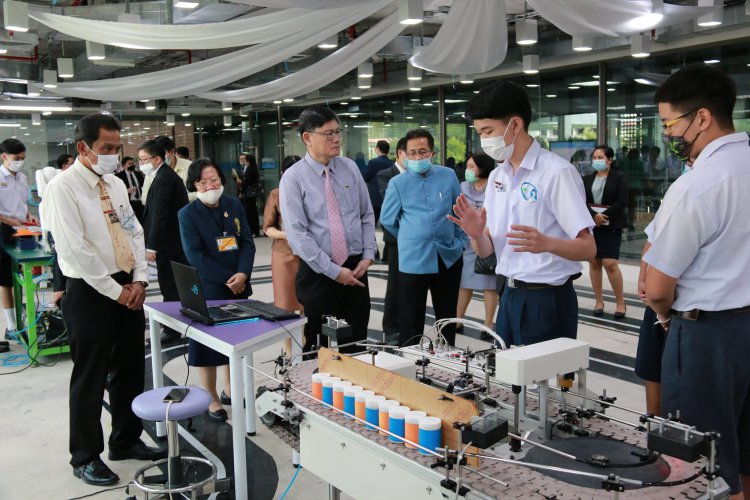 ต้อนรับรัฐมนตรีว่าการกระทรวงการอุดมศึกษาฯ — 6 พฤษภาคม 2025 — สถาบันเทคโนโลยีจิตรลดา CDTI