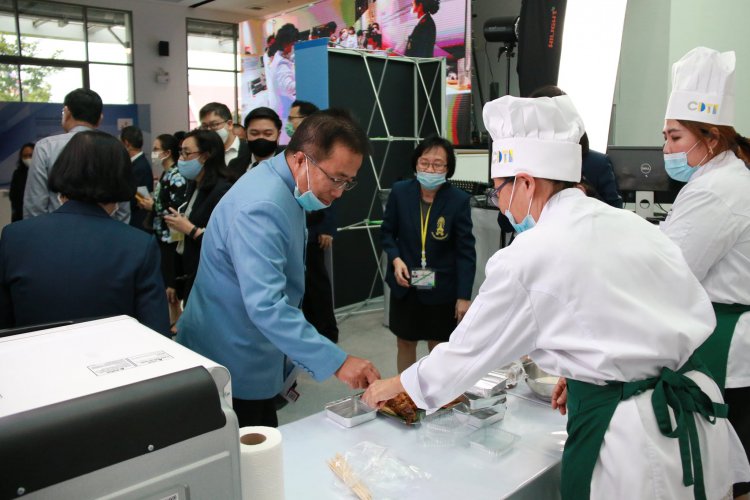 ต้อนรับรัฐมนตรีว่าการกระทรวงการอุดมศึกษาฯ — 6 พฤษภาคม 2025 — สถาบันเทคโนโลยีจิตรลดา CDTI