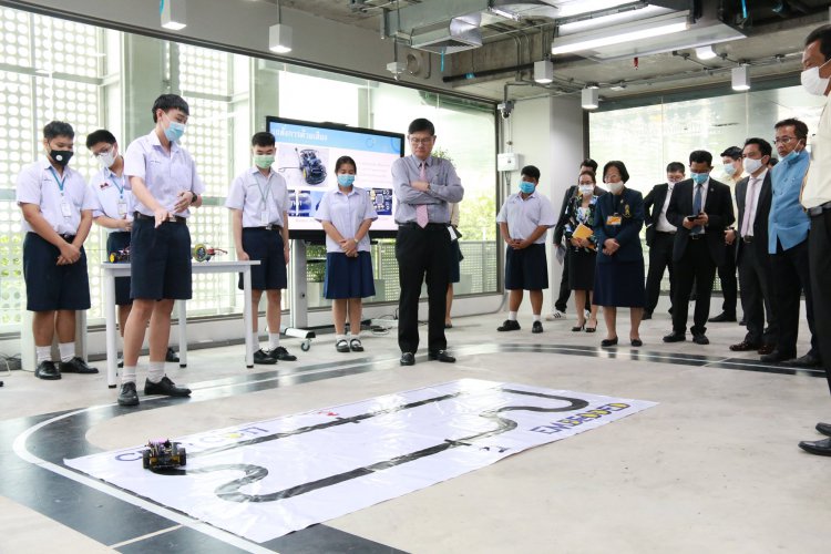 ต้อนรับรัฐมนตรีว่าการกระทรวงการอุดมศึกษาฯ — 6 พฤษภาคม 2025 — สถาบันเทคโนโลยีจิตรลดา CDTI