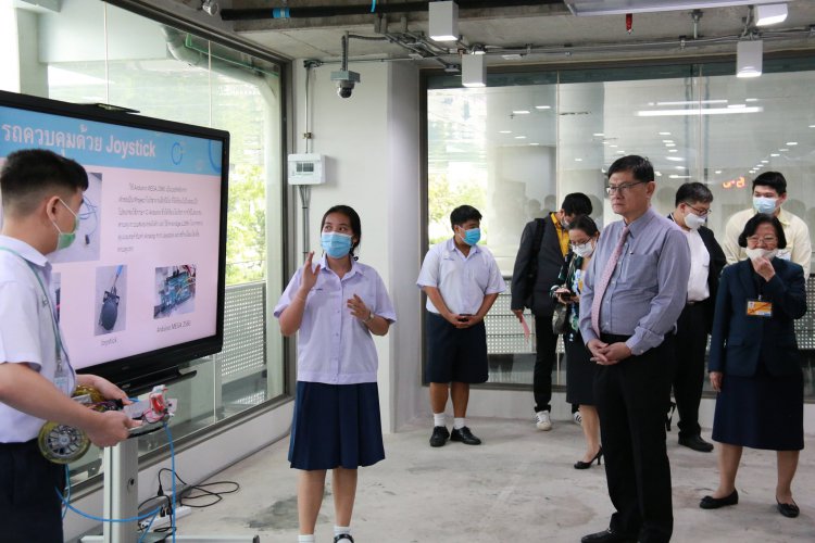 ต้อนรับรัฐมนตรีว่าการกระทรวงการอุดมศึกษาฯ — 6 พฤษภาคม 2025 — สถาบันเทคโนโลยีจิตรลดา CDTI