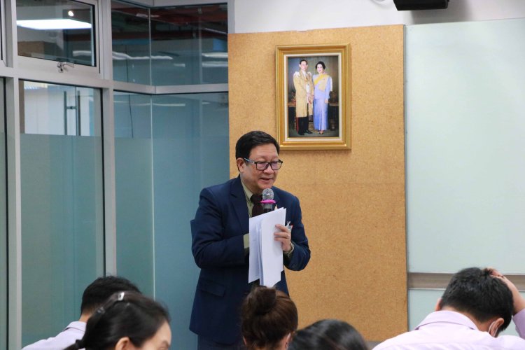 บรรยายให้ความรู้ เรื่อง กองทุนช่วยเหลือข้าราชบริพารในพระองค์และการได้รับสวัสดิการ — 7 พฤษภาคม 2025 — สถาบันเทคโนโลยีจิตรลดา CDTI