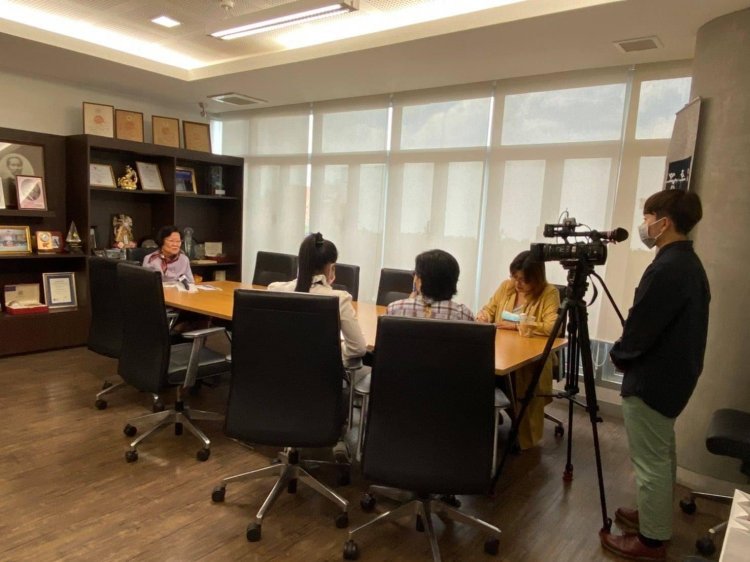 สื่อมวลชนเยี่ยมชมนิทรรศการ CDTI Virtual Exhibition — 23 เมษายน 2025 — สถาบันเทคโนโลยีจิตรลดา CDTI