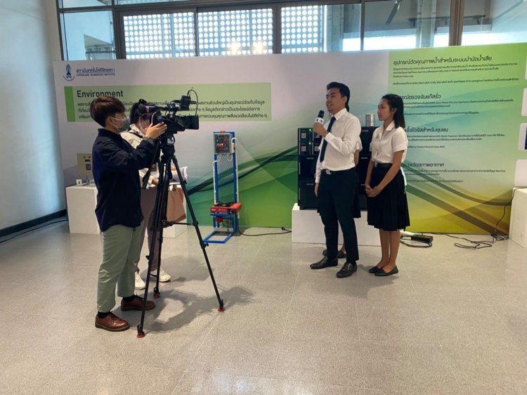 สื่อมวลชนเยี่ยมชมนิทรรศการ CDTI Virtual Exhibition — 23 เมษายน 2025 — สถาบันเทคโนโลยีจิตรลดา CDTI