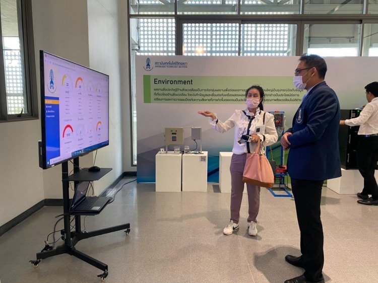 สื่อมวลชนเยี่ยมชมนิทรรศการ CDTI Virtual Exhibition — 23 เมษายน 2025 — สถาบันเทคโนโลยีจิตรลดา CDTI