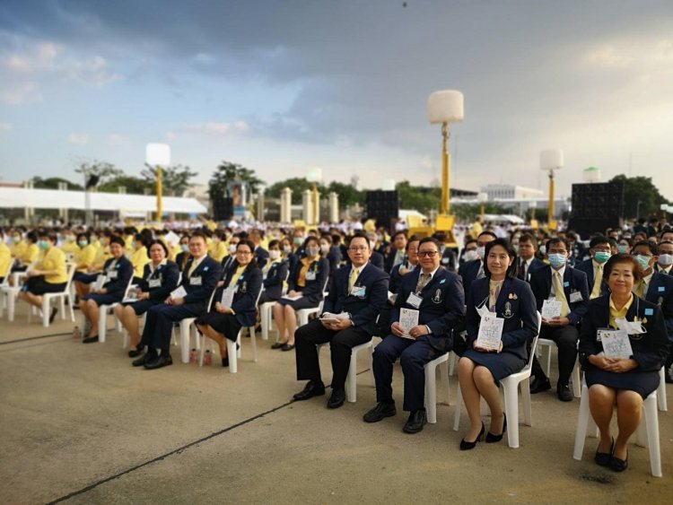 บุคลากรสถาบันฯร่วมพิธีสวดเจริญมหามงคล 5 ศาสนา — 7 พฤษภาคม 2025 — สถาบันเทคโนโลยีจิตรลดา CDTI