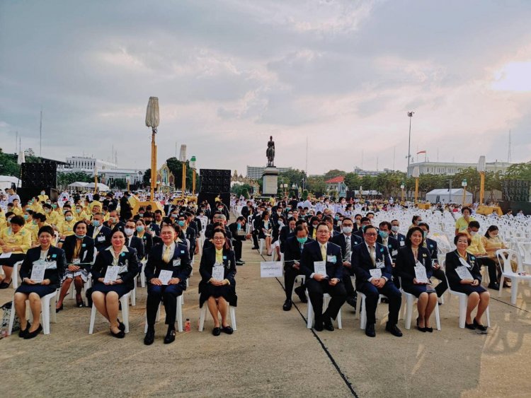 บุคลากรสถาบันฯร่วมพิธีสวดเจริญมหามงคล 5 ศาสนา — 7 พฤษภาคม 2025 — สถาบันเทคโนโลยีจิตรลดา CDTI