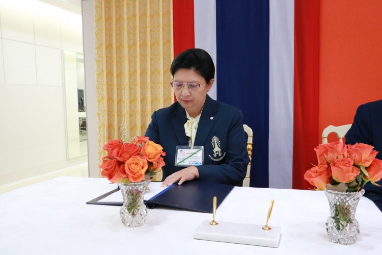 ถวายพระพรเนื่องในวันคล้ายวันประสูติสมเด็จพระเจ้าลูกเธอ เจ้าฟ้าพัชรกิติยาภา นเรนทิราเทพยวดี กรมหลวงราชสาริณีสิริพัชร มหาวัชรราชธิดา — 8 พฤษภาคม 2025 — สถาบันเทคโนโลยีจิตรลดา CDTI
