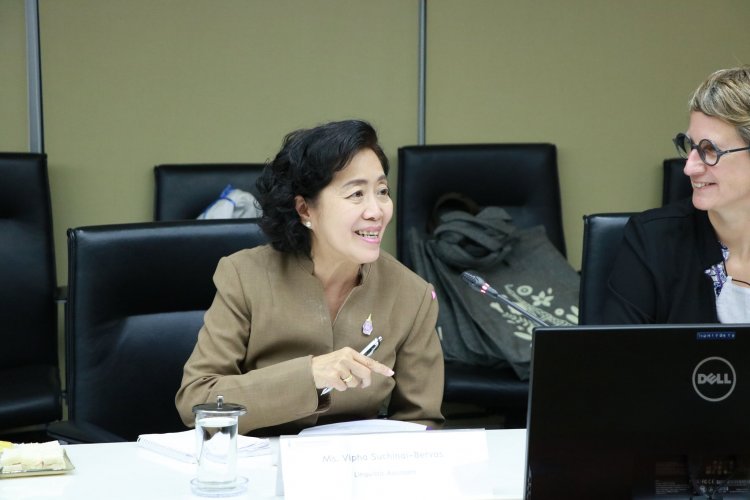 ต้อนรับคณะทูตฝรั่งเศส — 8 พฤษภาคม 2025 — สถาบันเทคโนโลยีจิตรลดา CDTI