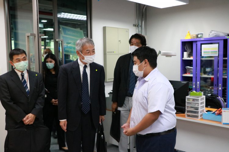 ต้อนรับคณะดูงาน JICA Thailand Office — 8 พฤษภาคม 2025 — สถาบันเทคโนโลยีจิตรลดา CDTI