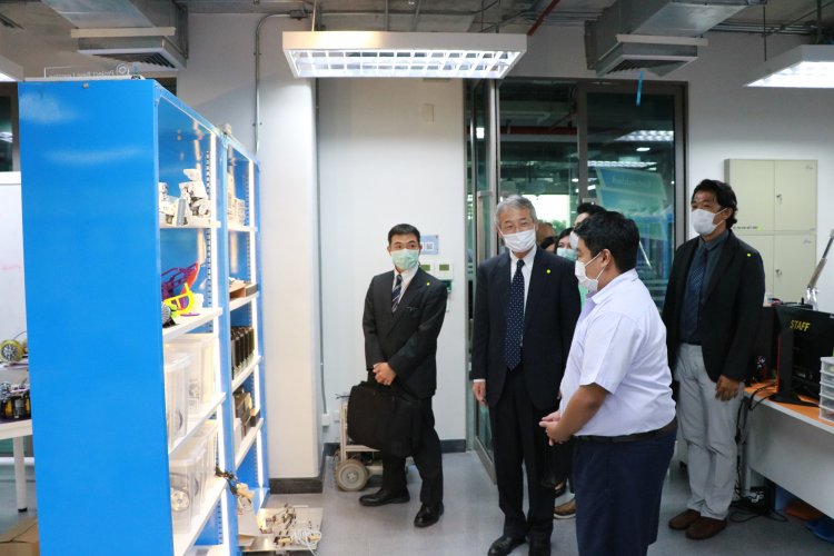 ต้อนรับคณะดูงาน JICA Thailand Office — 8 พฤษภาคม 2025 — สถาบันเทคโนโลยีจิตรลดา CDTI