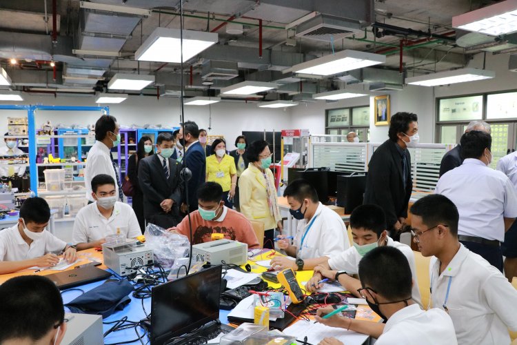 ต้อนรับคณะดูงาน JICA Thailand Office — 8 พฤษภาคม 2025 — สถาบันเทคโนโลยีจิตรลดา CDTI