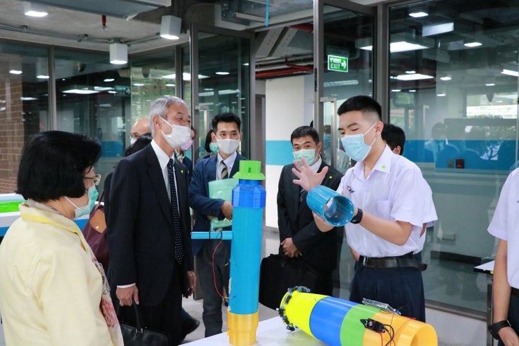 ต้อนรับคณะดูงาน JICA Thailand Office — 8 พฤษภาคม 2025 — สถาบันเทคโนโลยีจิตรลดา CDTI