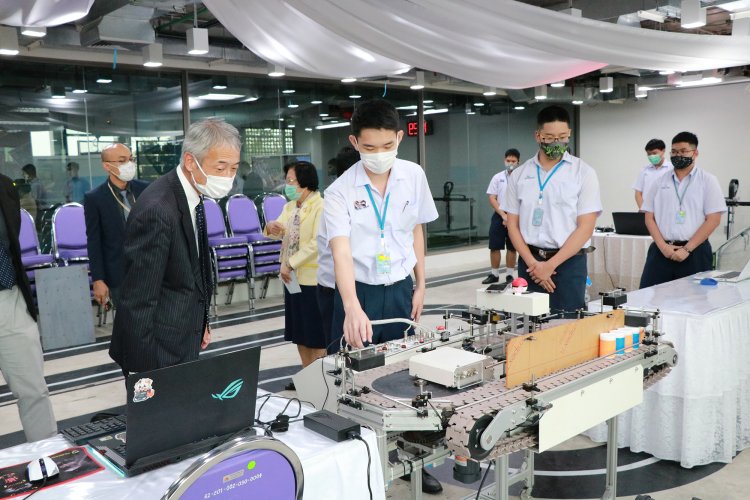ต้อนรับคณะดูงาน JICA Thailand Office — 8 พฤษภาคม 2025 — สถาบันเทคโนโลยีจิตรลดา CDTI