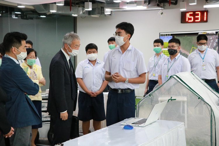 ต้อนรับคณะดูงาน JICA Thailand Office — 8 พฤษภาคม 2025 — สถาบันเทคโนโลยีจิตรลดา CDTI