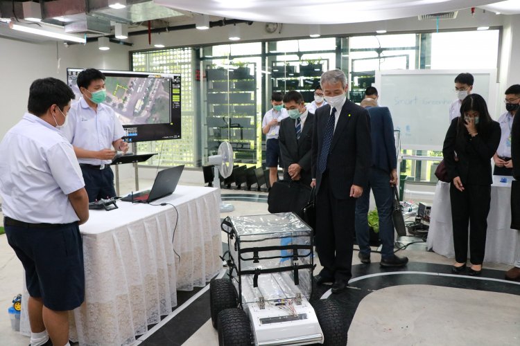 ต้อนรับคณะดูงาน JICA Thailand Office — 8 พฤษภาคม 2025 — สถาบันเทคโนโลยีจิตรลดา CDTI