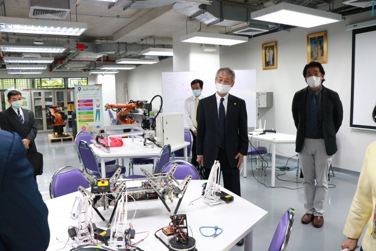 ต้อนรับคณะดูงาน JICA Thailand Office — 8 พฤษภาคม 2025 — สถาบันเทคโนโลยีจิตรลดา CDTI