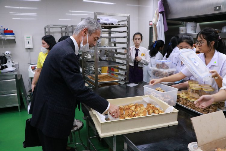 ต้อนรับคณะดูงาน JICA Thailand Office — 8 พฤษภาคม 2025 — สถาบันเทคโนโลยีจิตรลดา CDTI