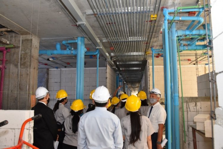 ศึกษาดูงานการติดตั้งระบบไฟฟ้าหอพักสถาบันฯ — 9 พฤษภาคม 2025 — สถาบันเทคโนโลยีจิตรลดา CDTI