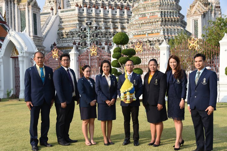 พิธีวางพานพุ่มวันคล้ายวันพระบรมราชสมภพ รัชกาลที่ 2 — 9 พฤษภาคม 2025 — สถาบันเทคโนโลยีจิตรลดา CDTI