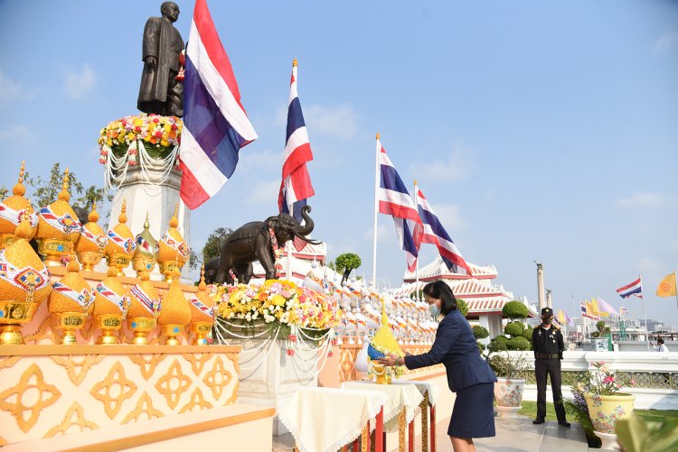 พิธีวางพานพุ่มวันคล้ายวันพระบรมราชสมภพ รัชกาลที่ 2 — 9 พฤษภาคม 2025 — สถาบันเทคโนโลยีจิตรลดา CDTI