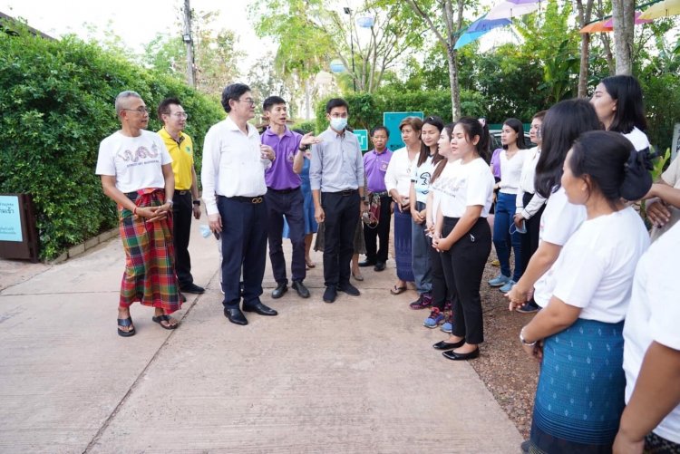 ลงพื้นที่ตรวจเยี่ยมโครงการยกระดับเศรษฐกิจและสังคมรายตำบลแบบบูรณาการ — 9 พฤษภาคม 2025 — สถาบันเทคโนโลยีจิตรลดา CDTI