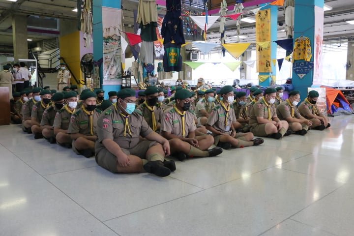 การเข้าค่ายลูกเสือ-เนตรนารี วิสามัญ ประจำปีการศึกษา 2563 — 5 พฤษภาคม 2025 — สถาบันเทคโนโลยีจิตรลดา CDTI
