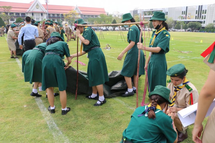 การเข้าค่ายลูกเสือ-เนตรนารี วิสามัญ ประจำปีการศึกษา 2563 — 5 พฤษภาคม 2025 — สถาบันเทคโนโลยีจิตรลดา CDTI