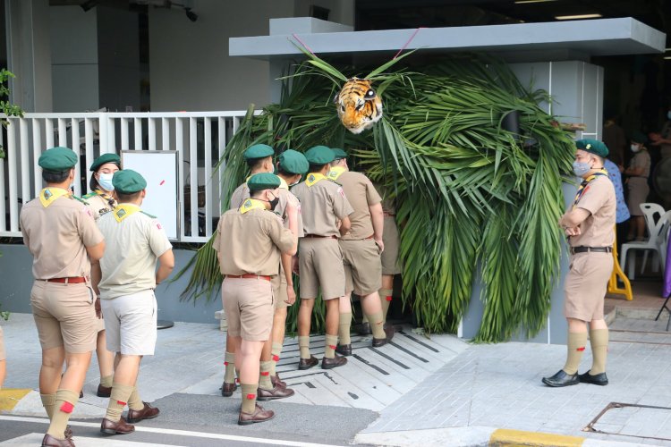 การเข้าค่ายลูกเสือ-เนตรนารี วิสามัญ ประจำปีการศึกษา 2563 — 5 พฤษภาคม 2025 — สถาบันเทคโนโลยีจิตรลดา CDTI