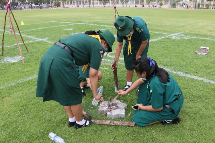 การเข้าค่ายลูกเสือ-เนตรนารี วิสามัญ ประจำปีการศึกษา 2563 — 5 พฤษภาคม 2025 — สถาบันเทคโนโลยีจิตรลดา CDTI