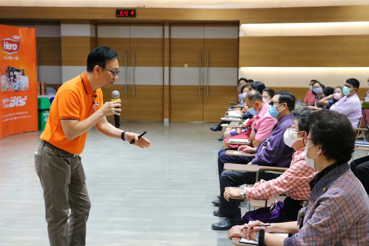 อบรมการจัดการขยะ — 3 พฤษภาคม 2025 — สถาบันเทคโนโลยีจิตรลดา CDTI