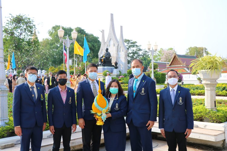 วางพานพุ่ม รัชกาลที่ 3 — 2 พฤษภาคม 2025 — สถาบันเทคโนโลยีจิตรลดา CDTI