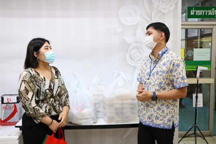 มอบอาหารกล่องแก่บุคลากรทางการแพทย์ วันที่ 4 — 6 พฤษภาคม 2025 — สถาบันเทคโนโลยีจิตรลดา CDTI