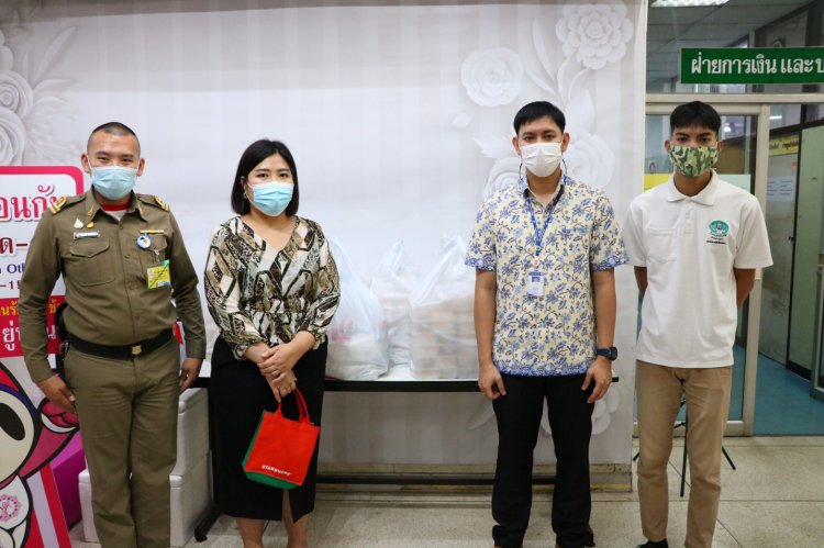 มอบอาหารกล่องแก่บุคลากรทางการแพทย์ วันที่ 4 — 6 พฤษภาคม 2025 — สถาบันเทคโนโลยีจิตรลดา CDTI