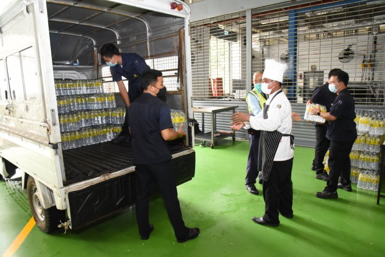 รับมอบอาหารและเครื่องดื่ม — 9 พฤษภาคม 2025 — สถาบันเทคโนโลยีจิตรลดา CDTI