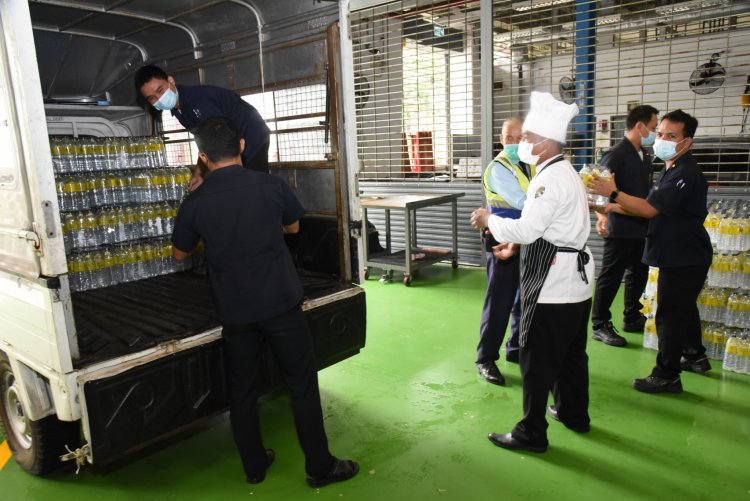 รับมอบอาหารและเครื่องดื่ม — 9 พฤษภาคม 2025 — สถาบันเทคโนโลยีจิตรลดา CDTI