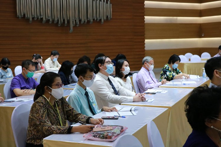 ประชุมความเป็นจิตรลดาแก่อาจารย์ระดับปริญญาตรี — 26 เมษายน 2025 — สถาบันเทคโนโลยีจิตรลดา CDTI