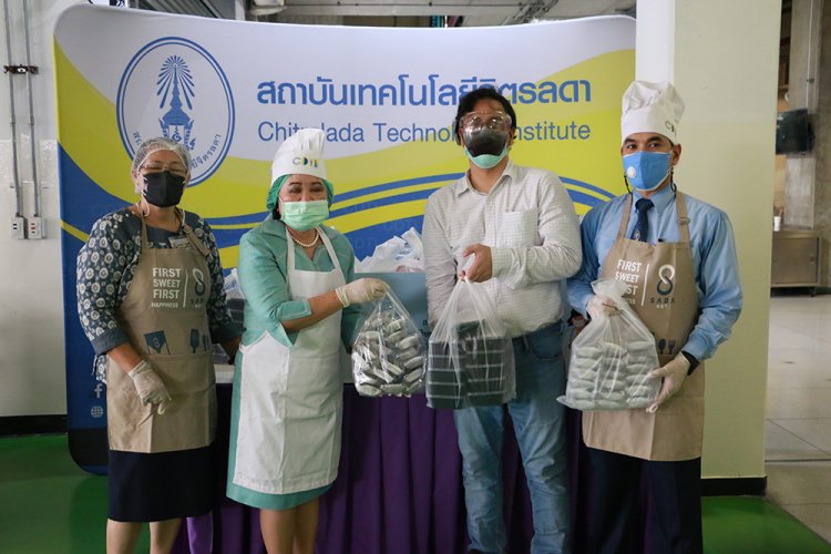 มอบอาหารกล่องแก่บุคลากรทางการแพทย์ ครั้งที่ 18 — 9 พฤษภาคม 2025 — สถาบันเทคโนโลยีจิตรลดา CDTI