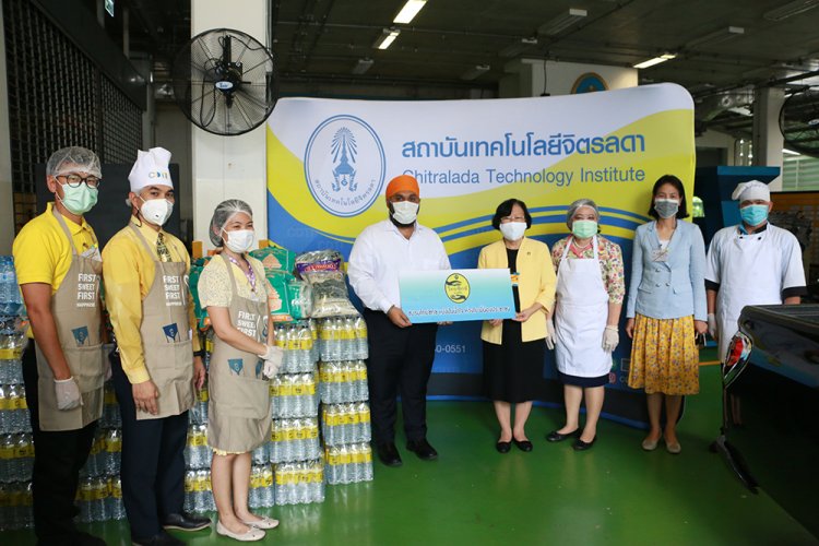 รับมอบสิ่งของและวัตถุดิบ — 9 พฤษภาคม 2025 — สถาบันเทคโนโลยีจิตรลดา CDTI