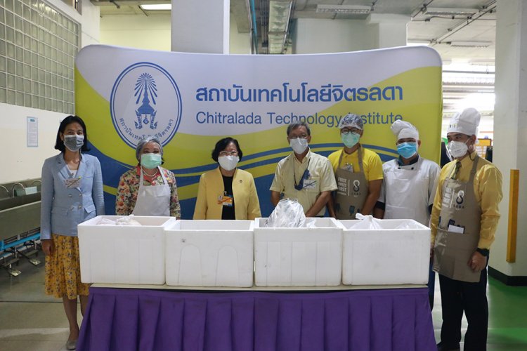 รับมอบสิ่งของและวัตถุดิบ — 9 พฤษภาคม 2025 — สถาบันเทคโนโลยีจิตรลดา CDTI