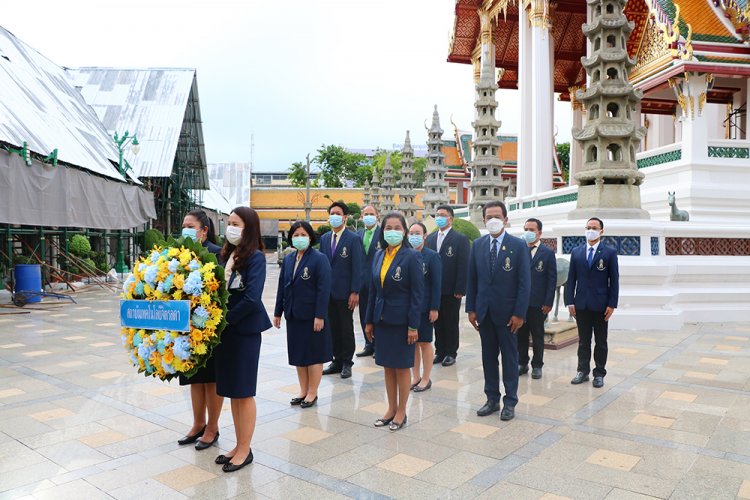 วางพวงมาลา รัชกาลที่ 8 — 2 พฤษภาคม 2025 — สถาบันเทคโนโลยีจิตรลดา CDTI