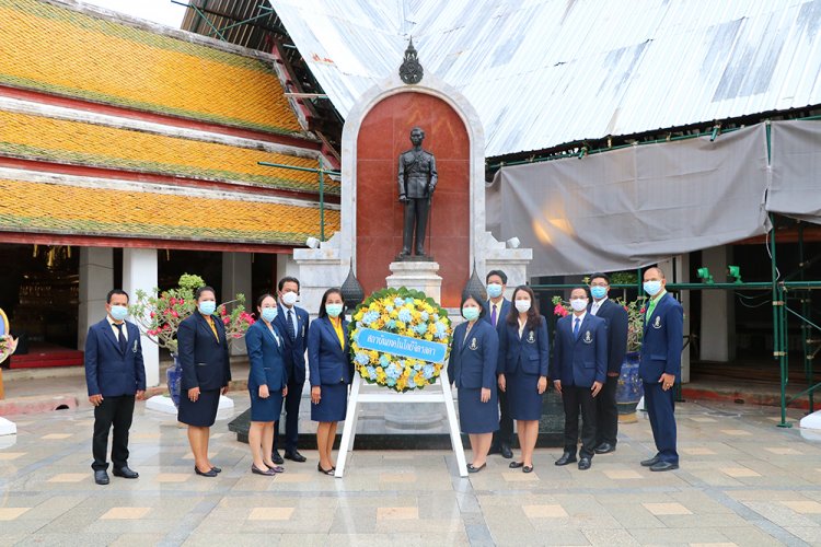วางพวงมาลา รัชกาลที่ 8 — 2 พฤษภาคม 2025 — สถาบันเทคโนโลยีจิตรลดา CDTI