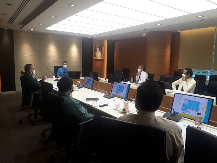 ประชุมคณะกรรมการบริหารจัดการพื้นที่อาคารของสถาบัน — 9 พฤษภาคม 2025 — สถาบันเทคโนโลยีจิตรลดา CDTI