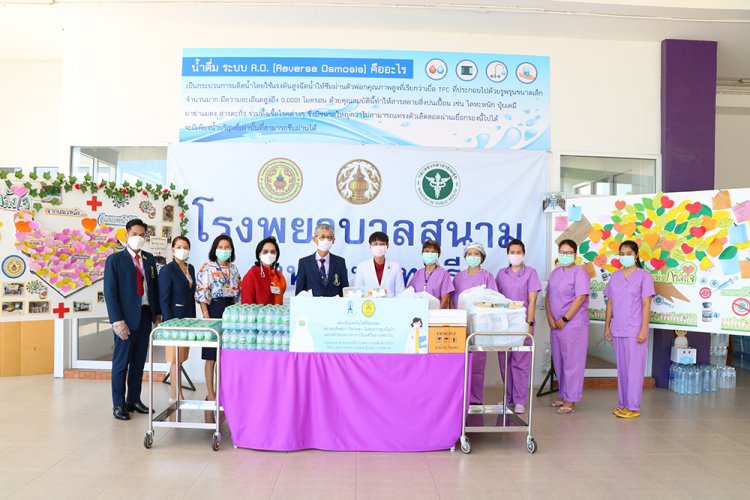 มอบอาหารกล่องแก่บุคลากรทางการแพทย์ ครั้งที่ 50 — 9 พฤษภาคม 2025 — สถาบันเทคโนโลยีจิตรลดา CDTI