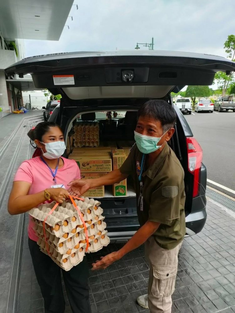 สถาบันเทคโนโลยีจิตรลดาส่งมอบสิ่งของและวัตถุดิบ — 9 พฤษภาคม 2025 — สถาบันเทคโนโลยีจิตรลดา CDTI