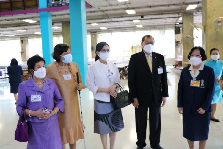 ส่งมอบวัตถุดิบพระราชทานแก่มูลนิธิช่วยคนตาบอด แห่งประเทศไทย — 5 พฤษภาคม 2025 — สถาบันเทคโนโลยีจิตรลดา CDTI