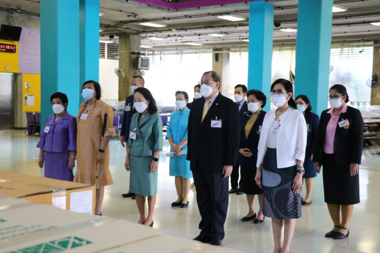 ส่งมอบวัตถุดิบพระราชทานแก่มูลนิธิช่วยคนตาบอด แห่งประเทศไทย — 5 พฤษภาคม 2025 — สถาบันเทคโนโลยีจิตรลดา CDTI