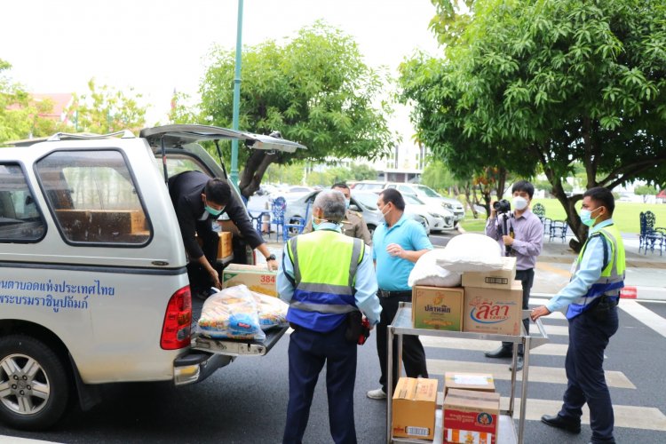 ส่งมอบวัตถุดิบพระราชทานแก่มูลนิธิช่วยคนตาบอด แห่งประเทศไทย — 5 พฤษภาคม 2025 — สถาบันเทคโนโลยีจิตรลดา CDTI