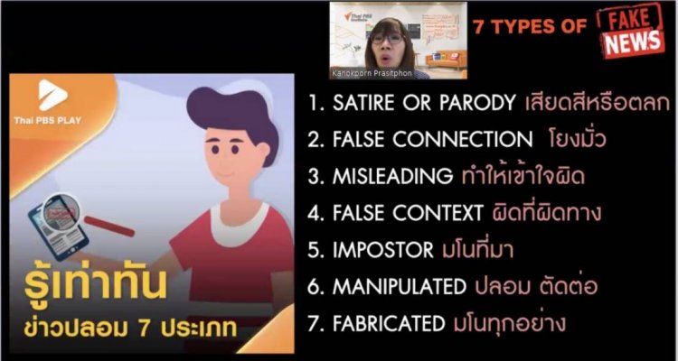 บรรยาย​ออนไลน์ให้นักศึกษาในหัวข้อ​ "การใช้สื่อโซเชียลมีเดียอย่างสร้างสรรค์" — 26 เมษายน 2025 — สถาบันเทคโนโลยีจิตรลดา CDTI