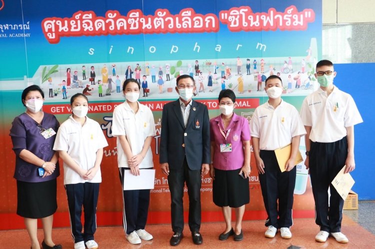 ฉีดวัคซีนป้องกัน COVID – 19 (Sinopharm) โครงการ “VACC 2 School” — 3 พฤษภาคม 2025 — สถาบันเทคโนโลยีจิตรลดา CDTI